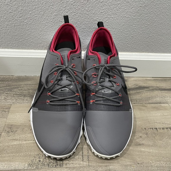 Nike Shoes - Nike Golf Shoes‎ Womens Size 10 FI Impact 3 Gray Pink Gunsmoke Waterproof AH6959